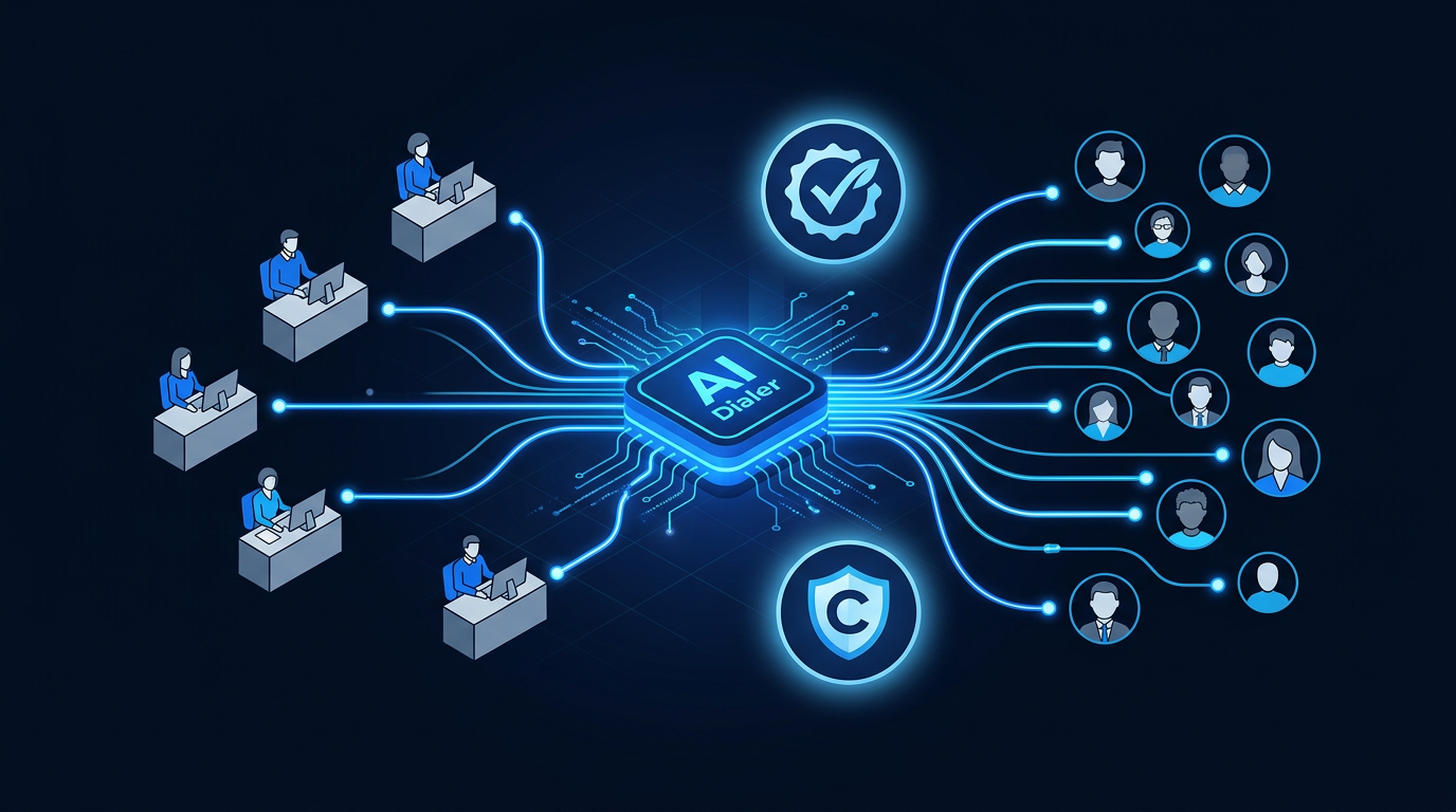 Best AI power dialer for small business sales teams connecting agents to leads with smart routing and compliance badges Best AI power dialer for small business sales teams connecting agents to leads with smart routing and compliance badges
