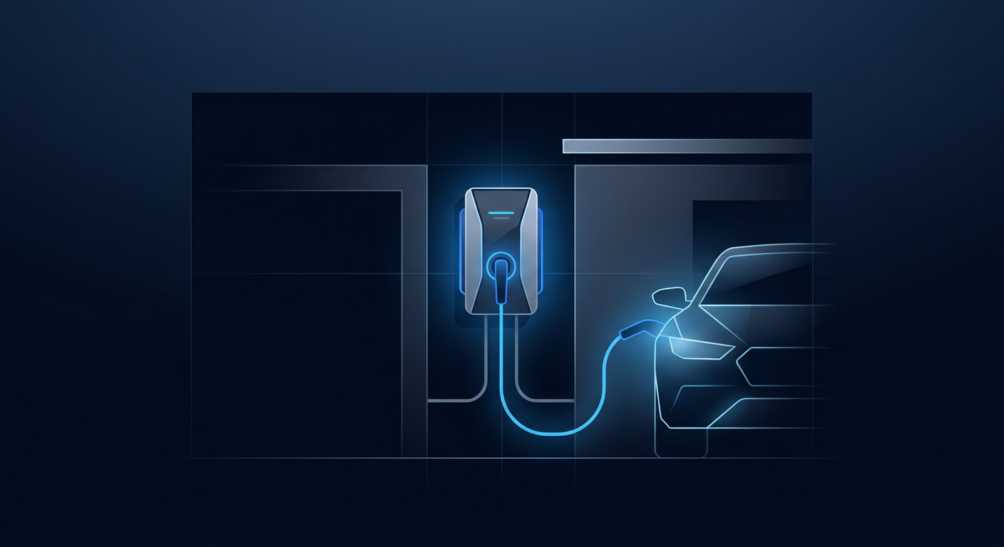 Finding the best Level 2 EV charger installation near me for home garage illustrated with local pro icons Finding the best Level 2 EV charger installation near me for home garage illustrated with local pro icons